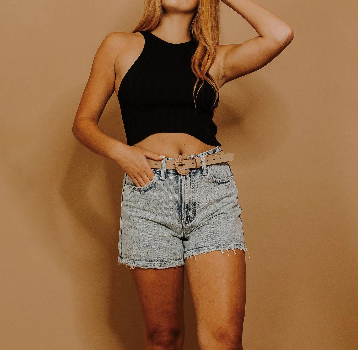 Betty Crop Top In Black