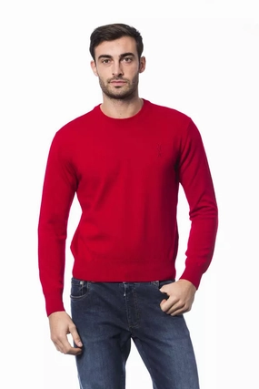 Billionaire Italian Couture  Merino Wool Men's Sweater chunky knit discount