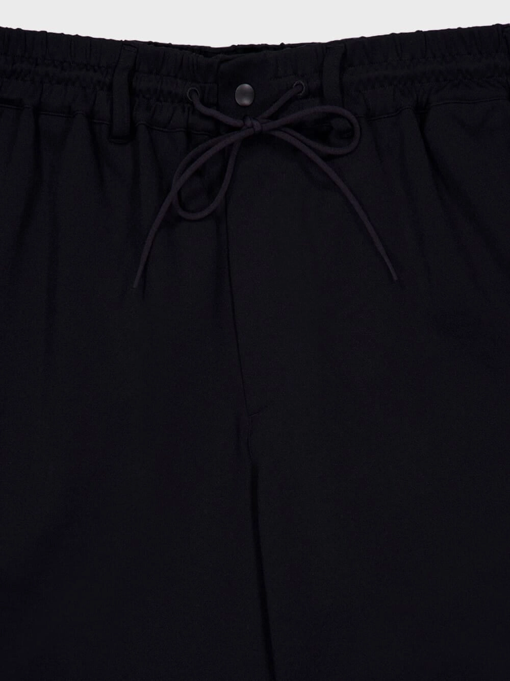 Black 3-Stripes Mesh Casual Trousers