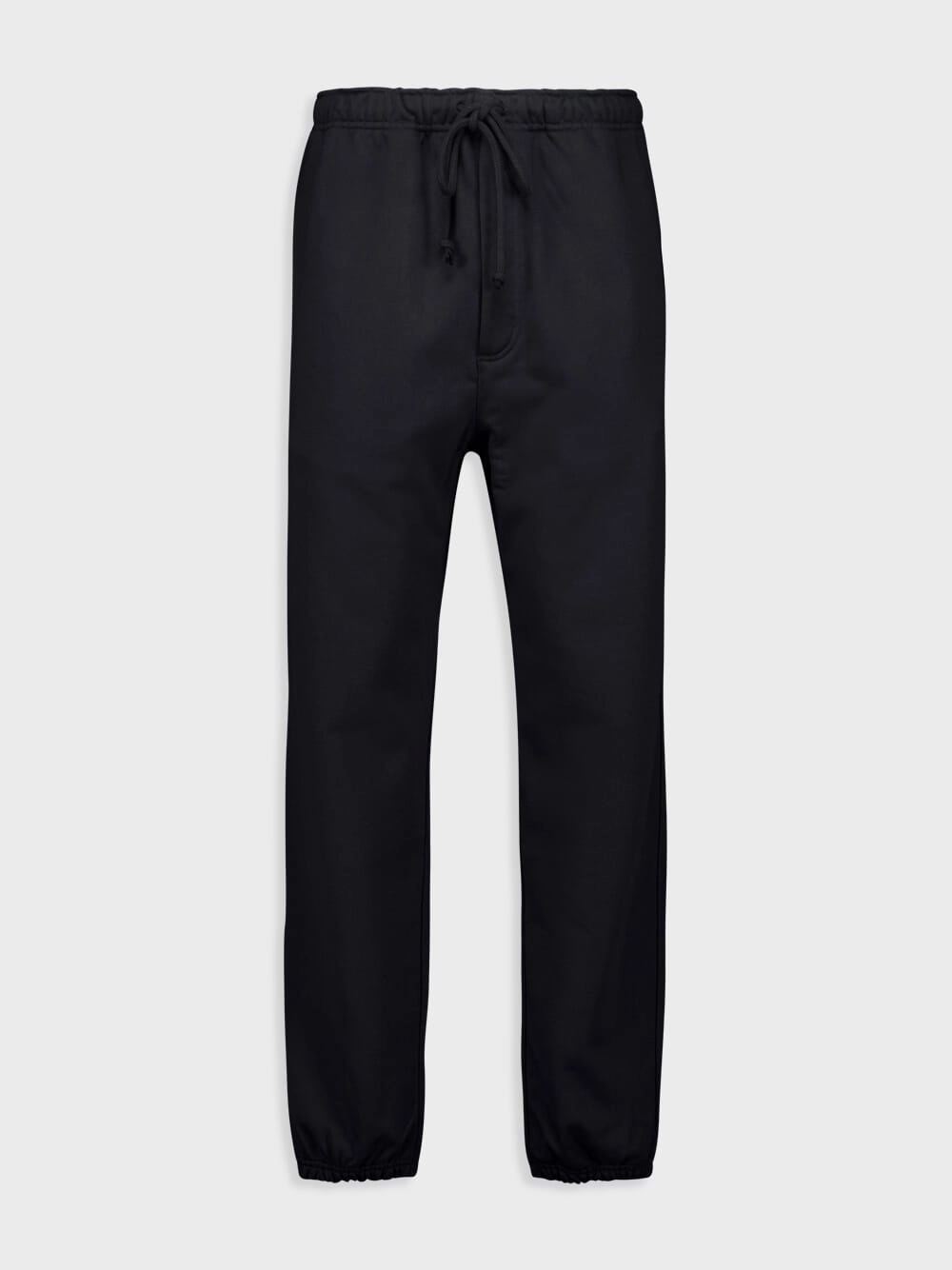 Black Brushed Terry Track Pants Bottoms Mens - cheap mens shorts online