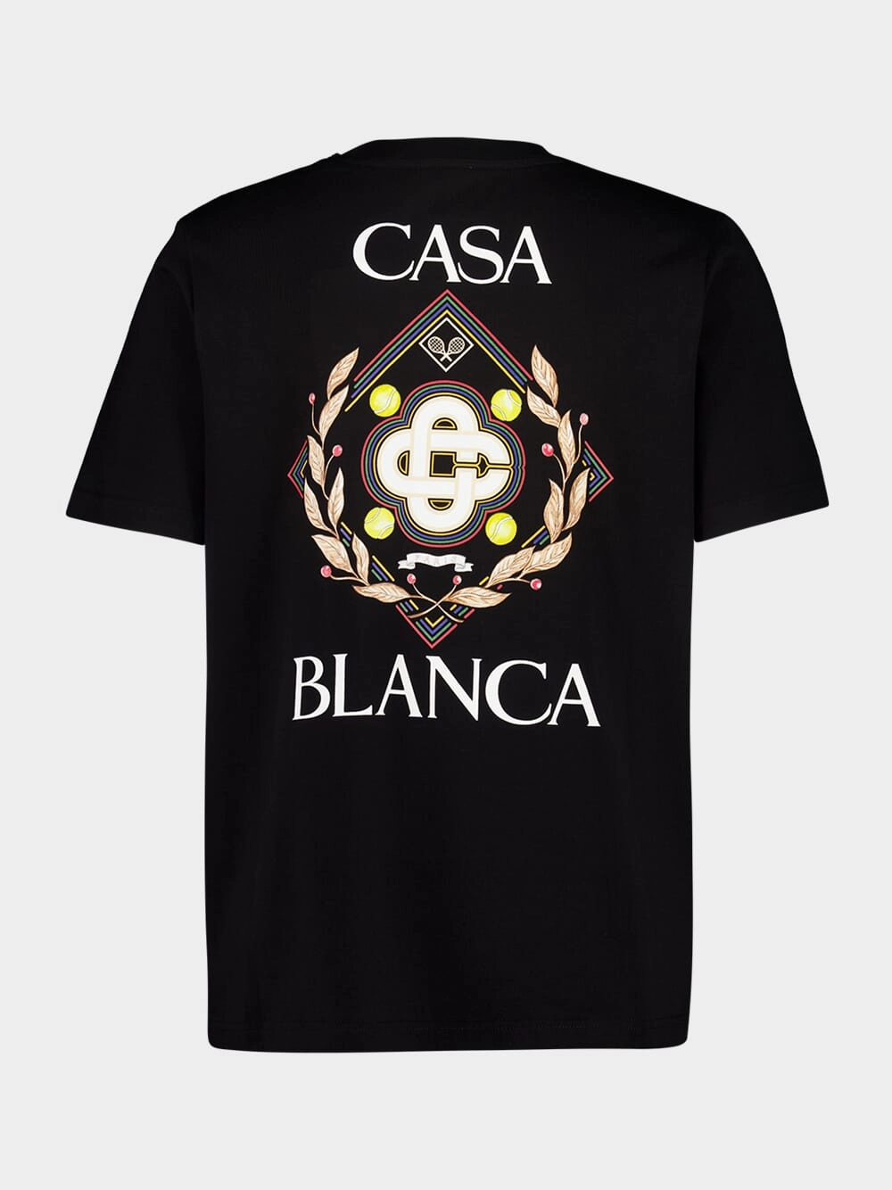 Black Championship Diamond Print T-Shirt