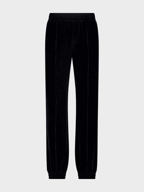 Black Chenille Jogging Trousers Bottoms Mens - cheap mens shorts online