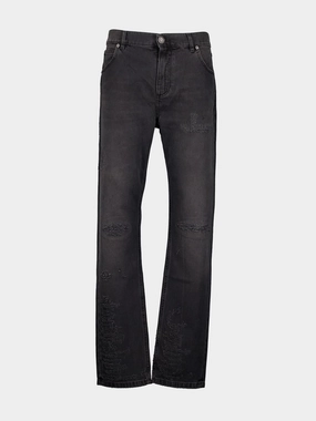 Black Denim Jeans Bottoms Mens - cheap mens shorts online