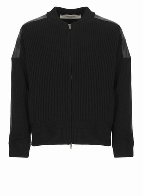 Black Fisherman Cardigan cashmere sweaters sale
