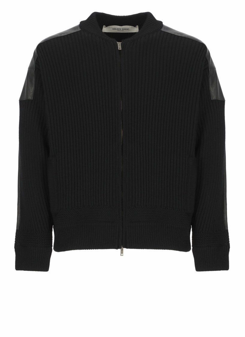 Black Fisherman Cardigan cashmere sweaters sale