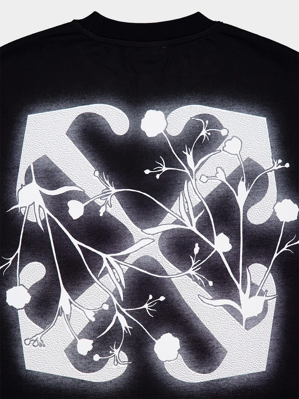 Black Flower Arrow T-Shirt