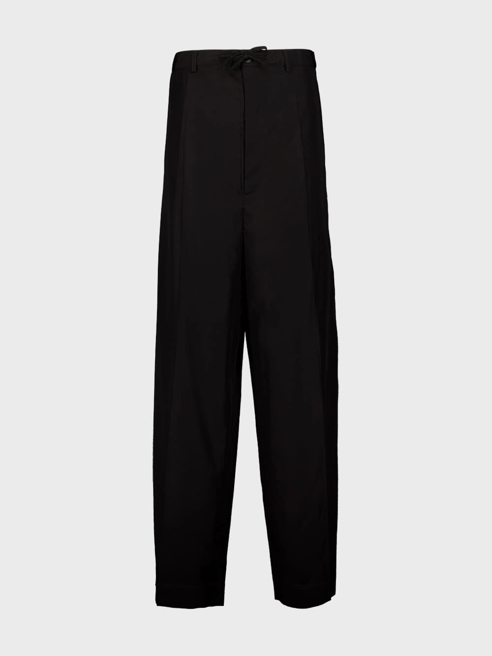 Black Fluid Tailored Pants Bottoms Mens - cheap mens shorts online