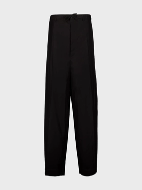Black Fluid Tailored Pants Bottoms Mens - cheap mens shorts online