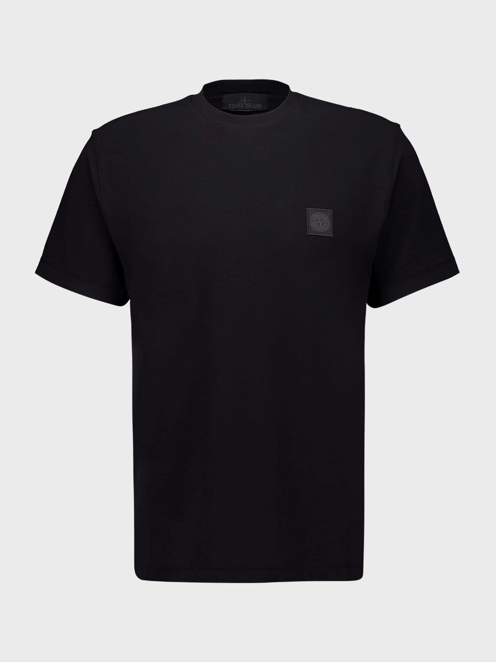 Black Ghost Cotton T-Shirt Tops Mens - flannel shirts