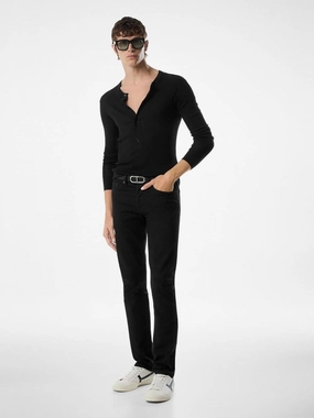 Black Jeans Straight Fit Stretch Bottoms Mens - cheap mens shorts online