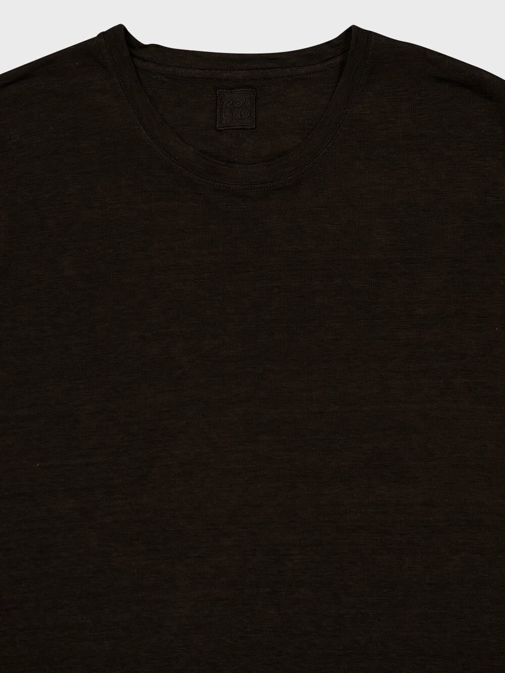Black Linen T-Shirt