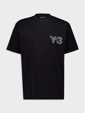 Black Logo Short Sleeve T-Shirt Tops Mens - flannel shirts