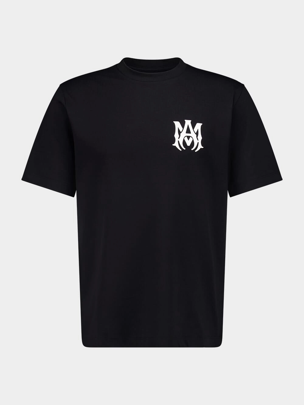 Black MA Logo T-Shirt Tops Mens - flannel shirts