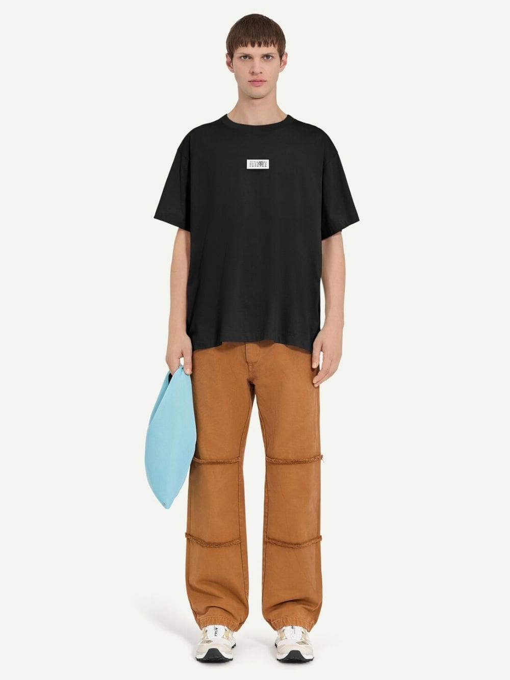 Black Numeric Signature T-Shirt Tops Mens - flannel shirts