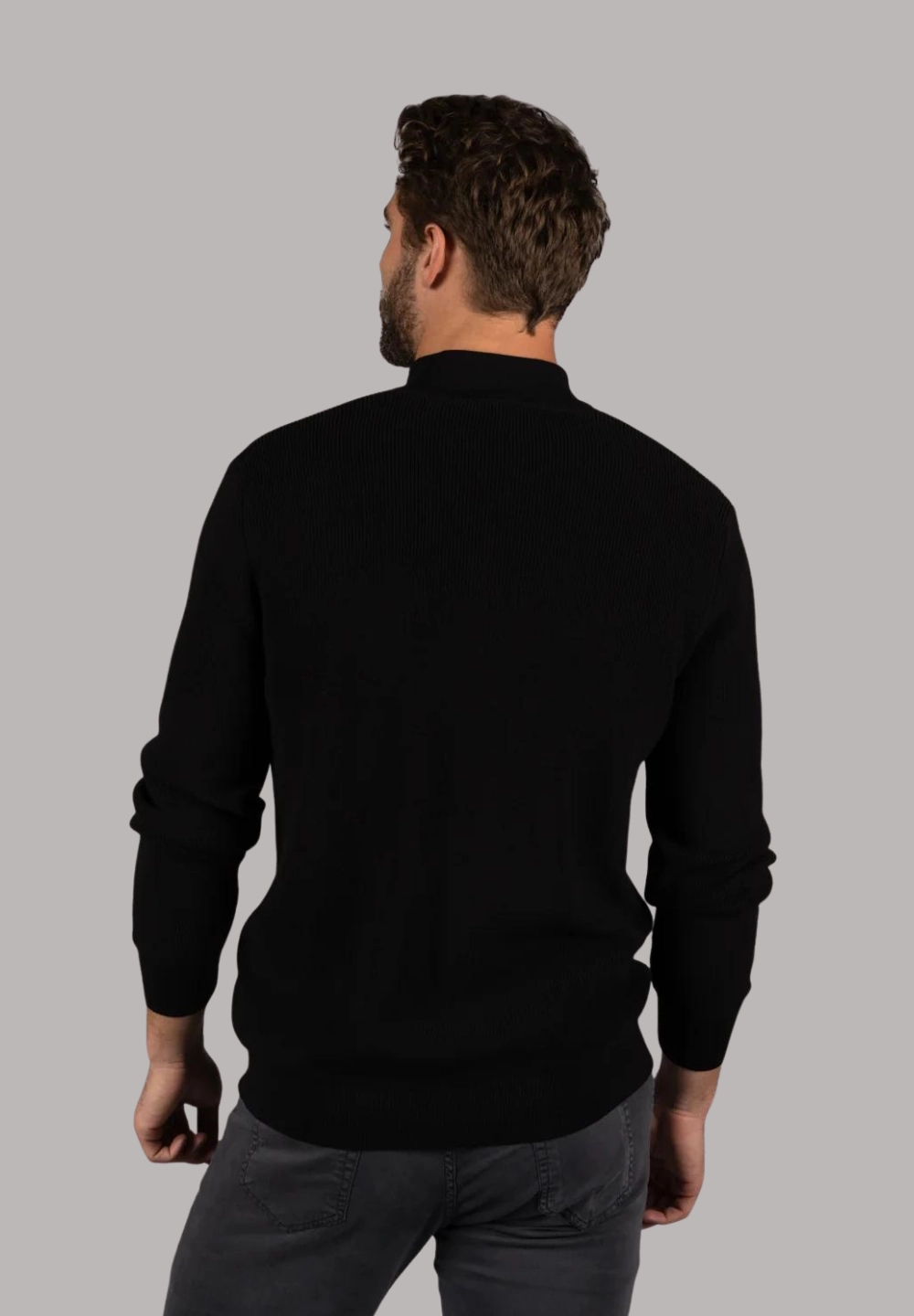 Black Quarter Zip
