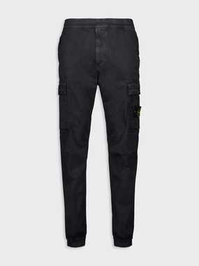 Black Regular Tapered Fit Cargo Pants Bottoms Mens - cheap mens shorts online