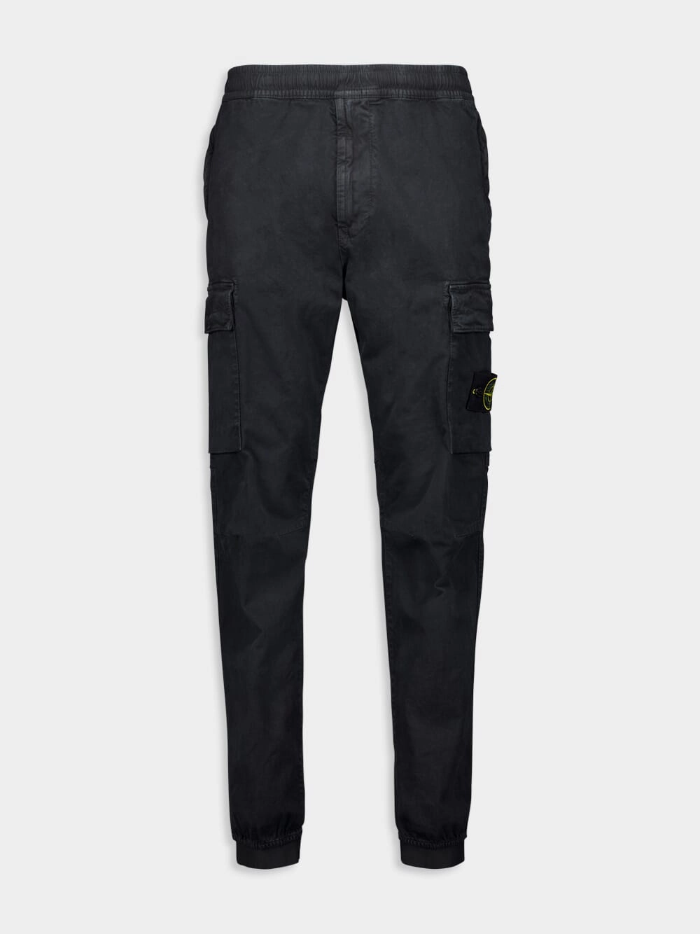 Black Regular Tapered Fit Cargo Pants Bottoms Mens - cheap mens shorts online
