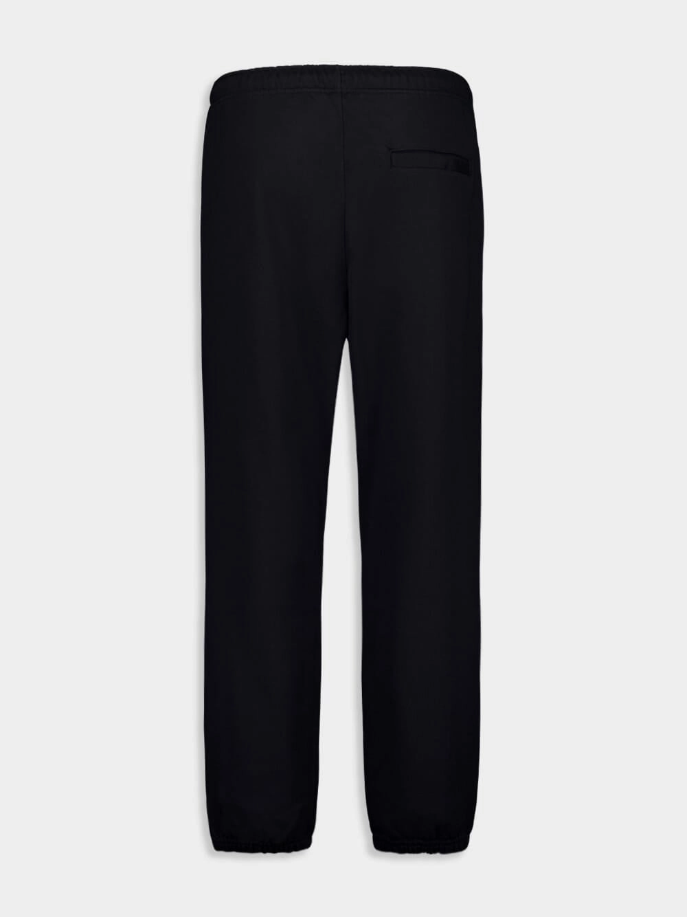 Black Relaxed Fit Sweatpants