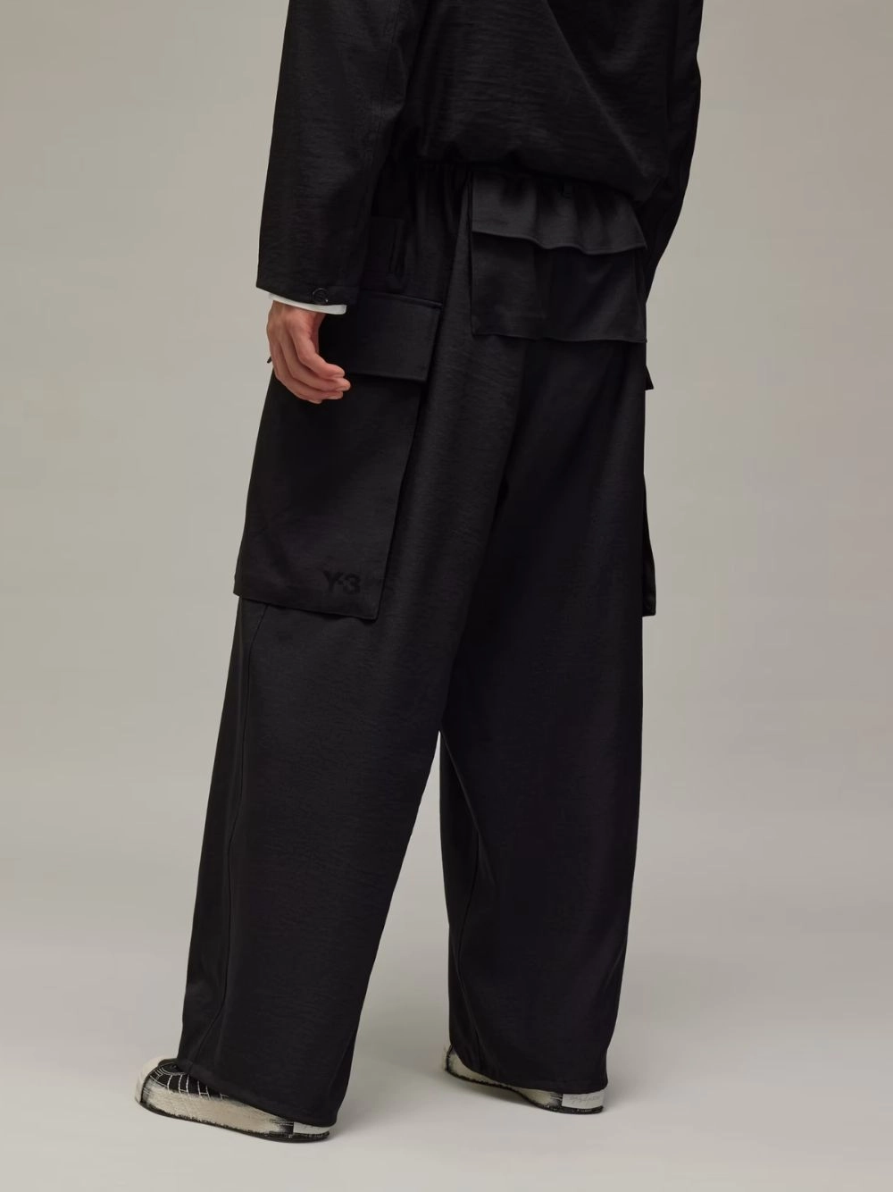 Black Sport Uniform Cargo Pants