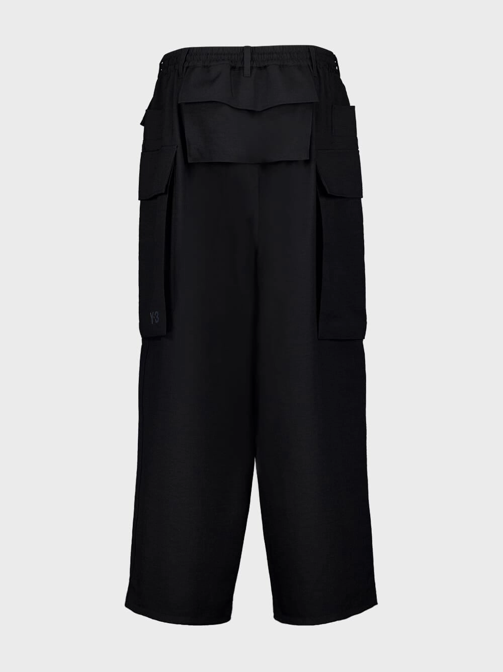 Black Sport Uniform Cargo Pants