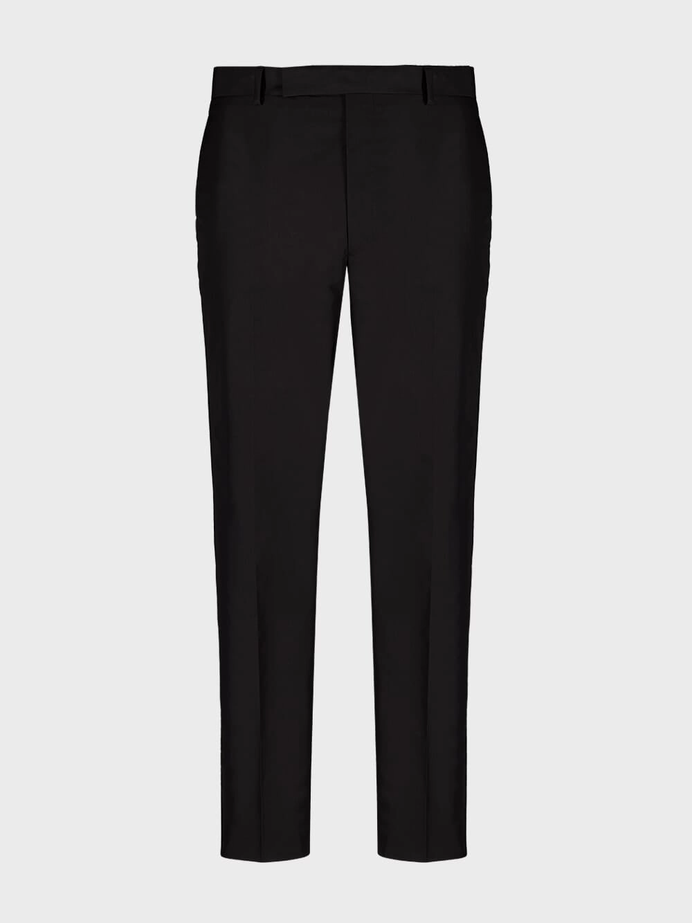 Black Technical Cotton Trousers Bottoms Mens - cheap mens shorts online