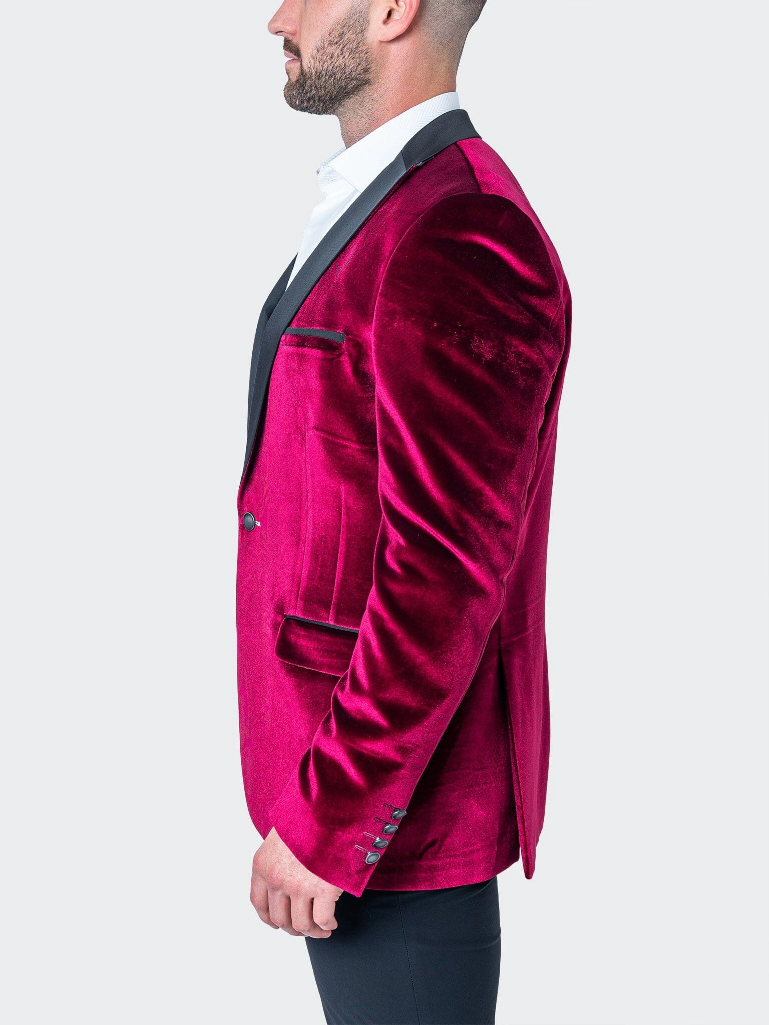 Blazer Tesla Velvet Red