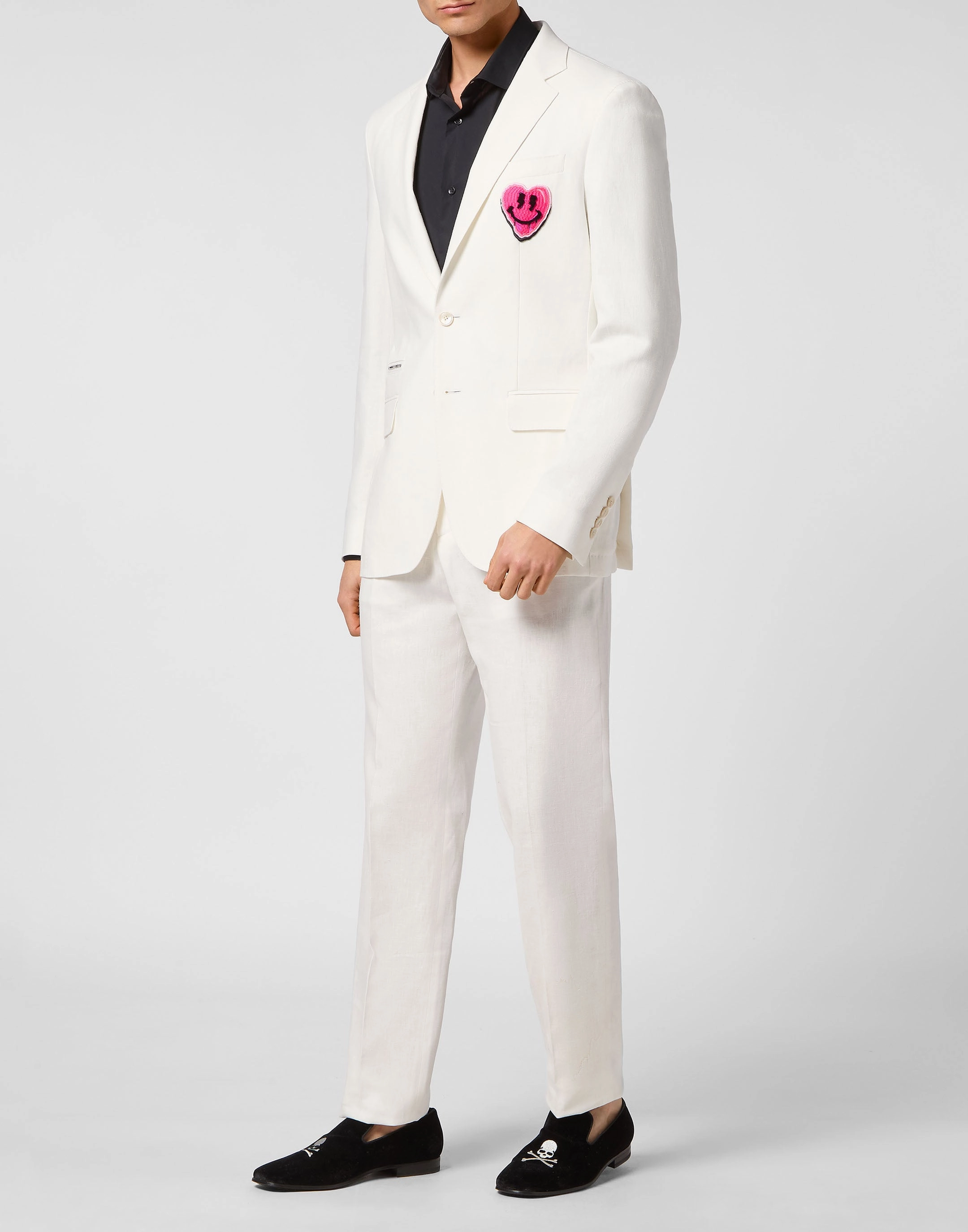 Blazer With Heart Patch