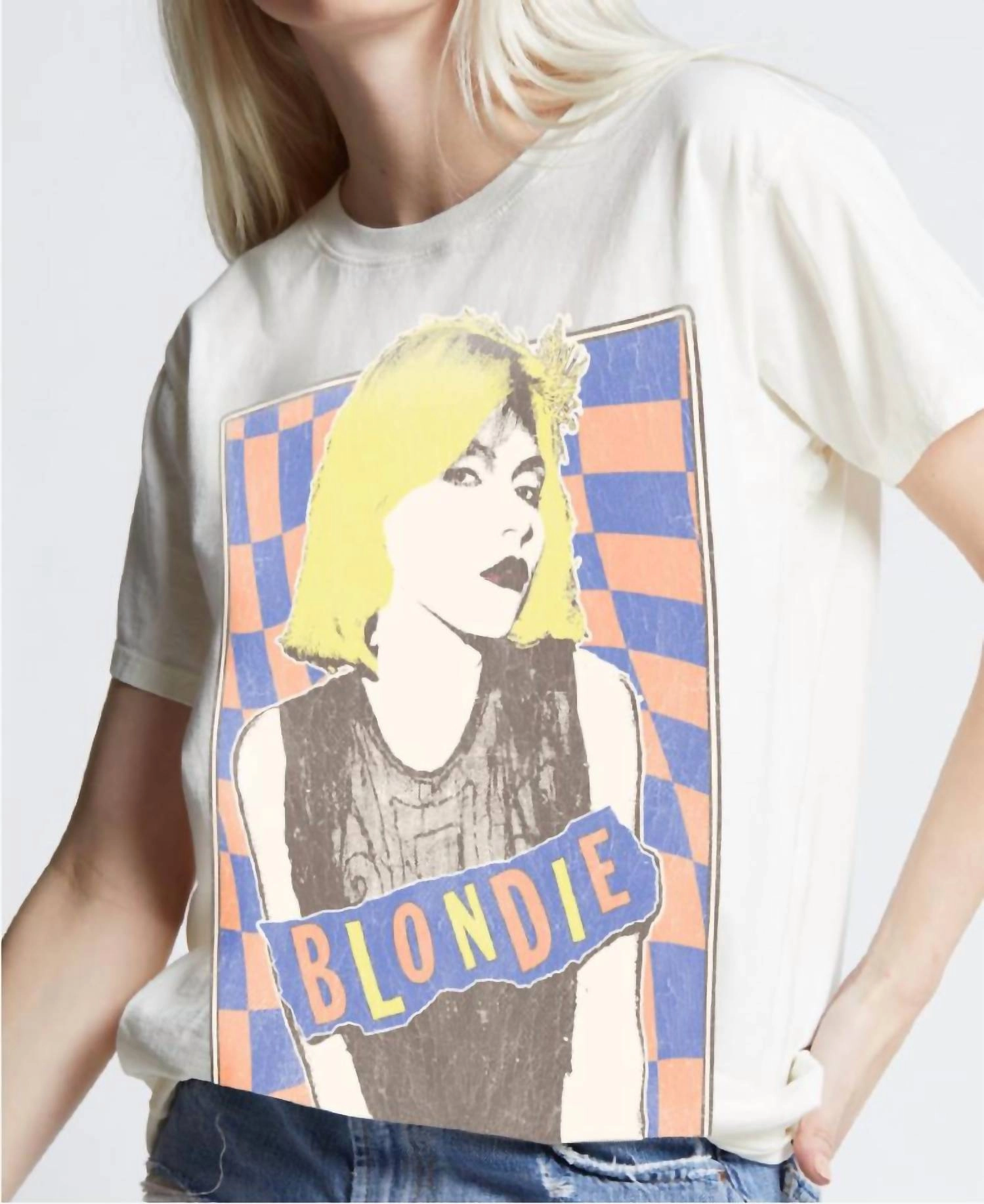 Blondie Live Tee In Pearl
