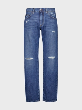Blue Classic Cotton Jeans with Tag Bottoms Mens - cheap mens shorts online