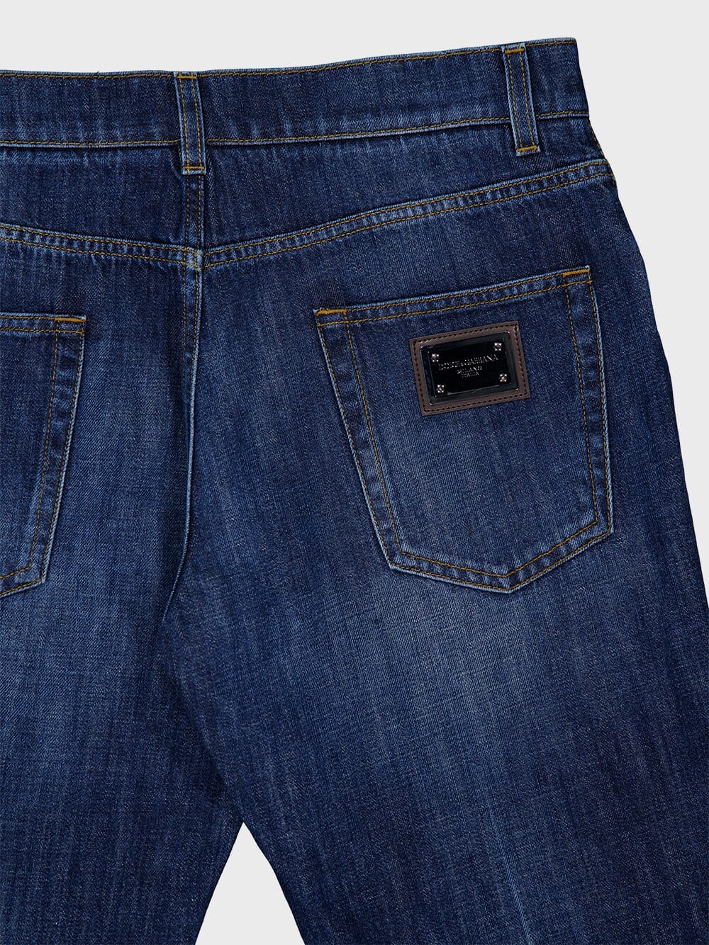 Blue Classic Fit Jeans