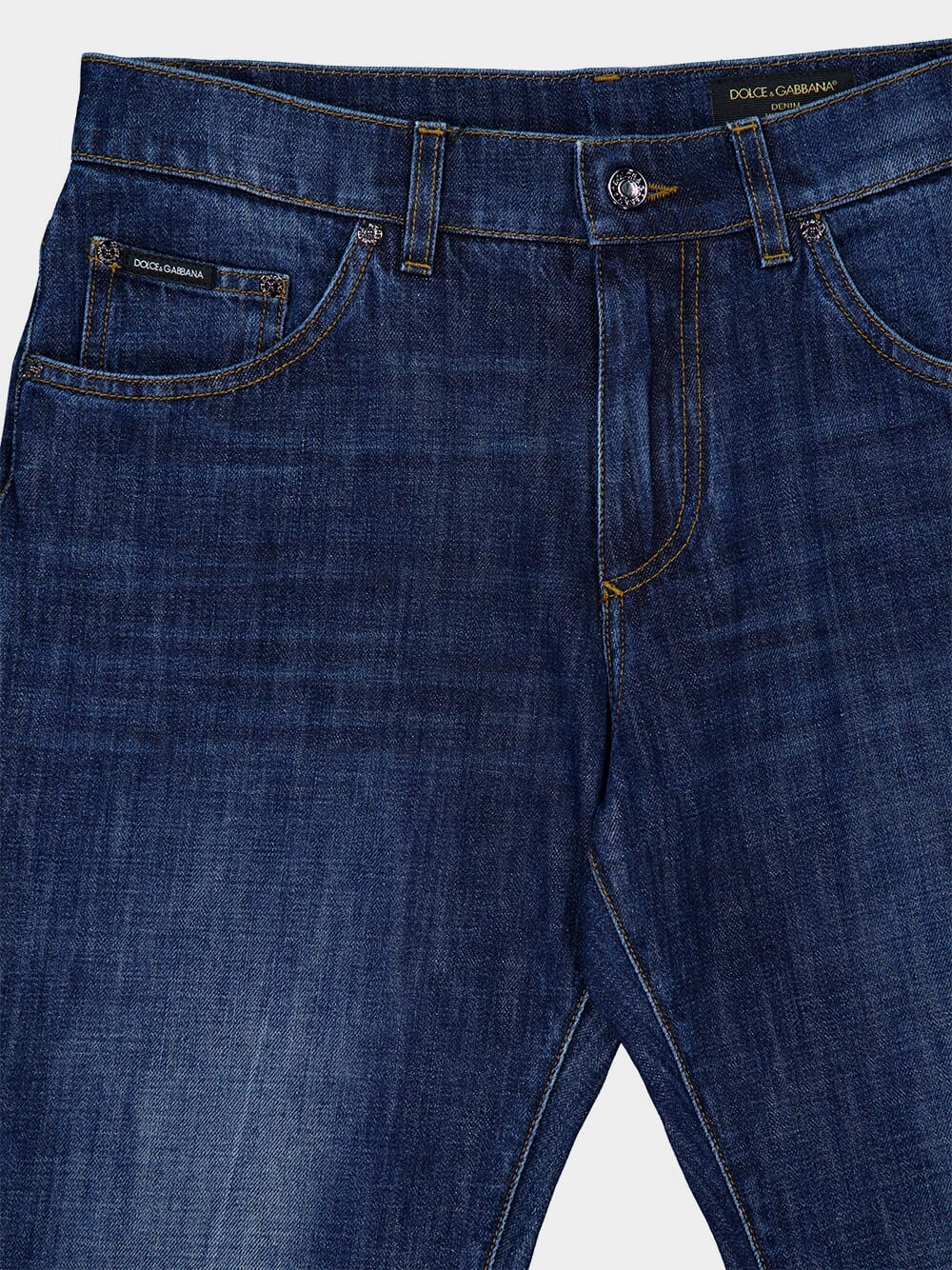 Blue Classic Fit Jeans