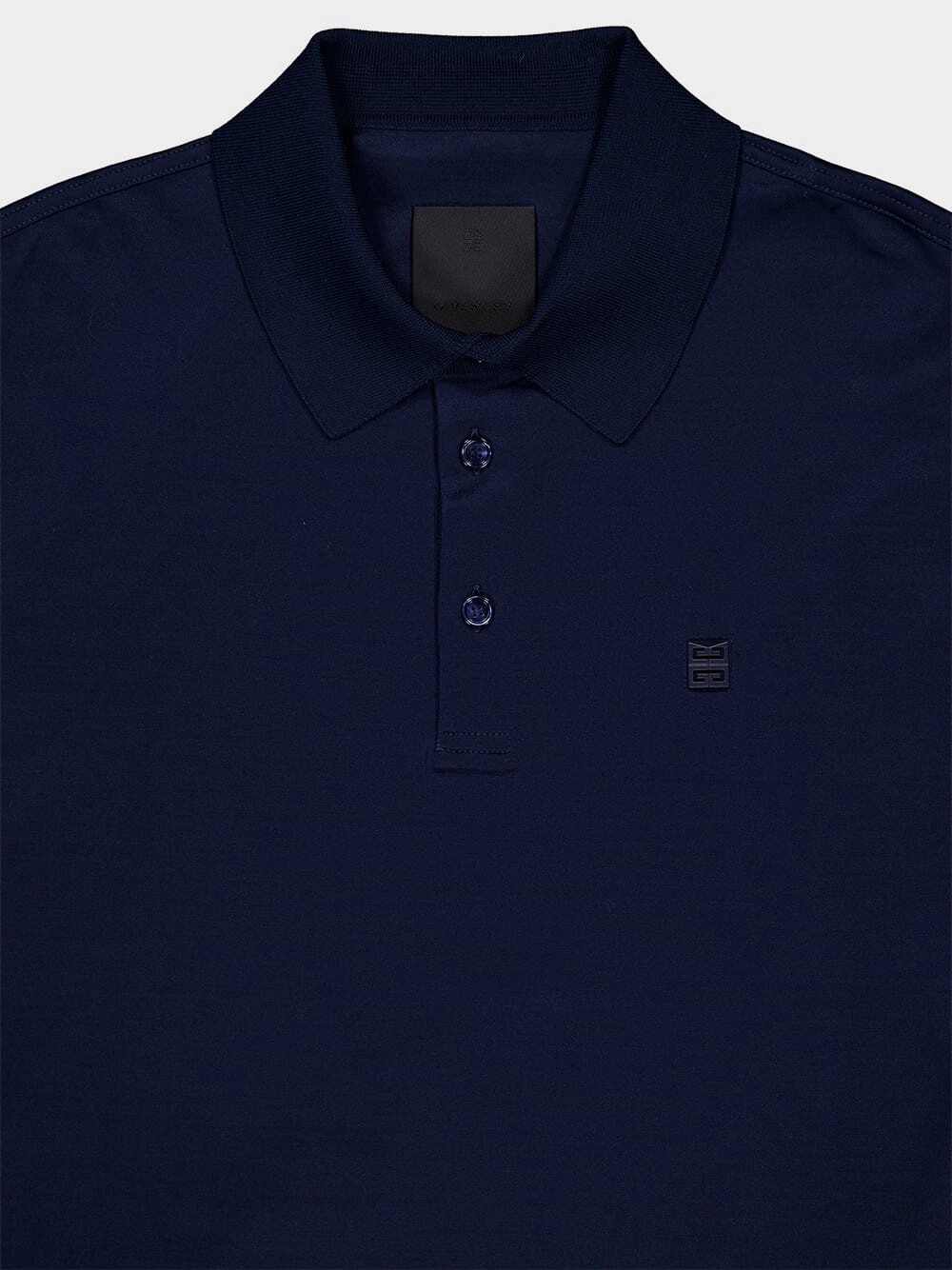 Blue Cotton Polo