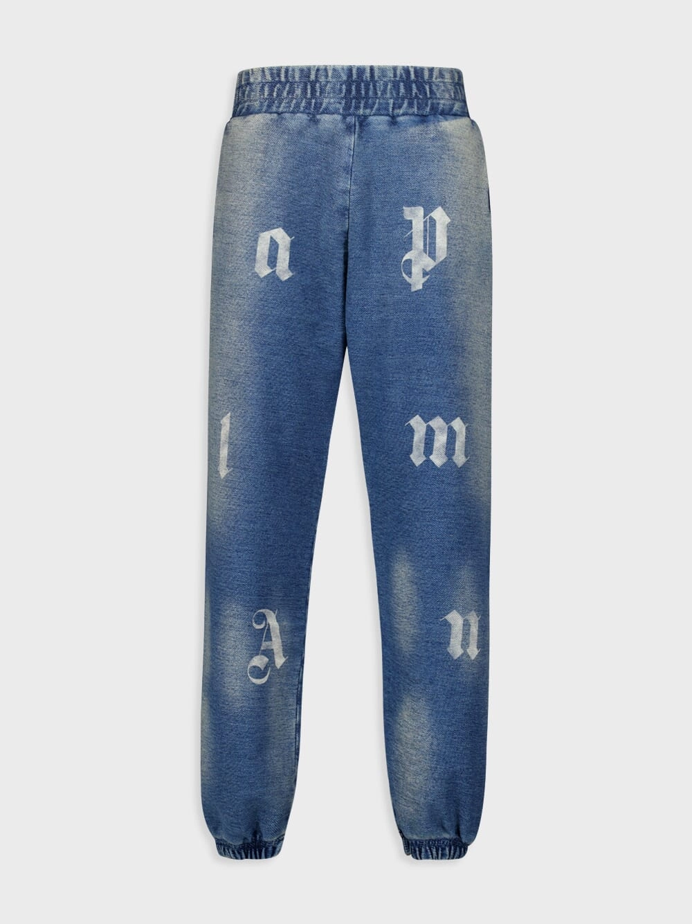 Blue Logo Washed Sweatpants Bottoms Mens - cheap mens shorts online