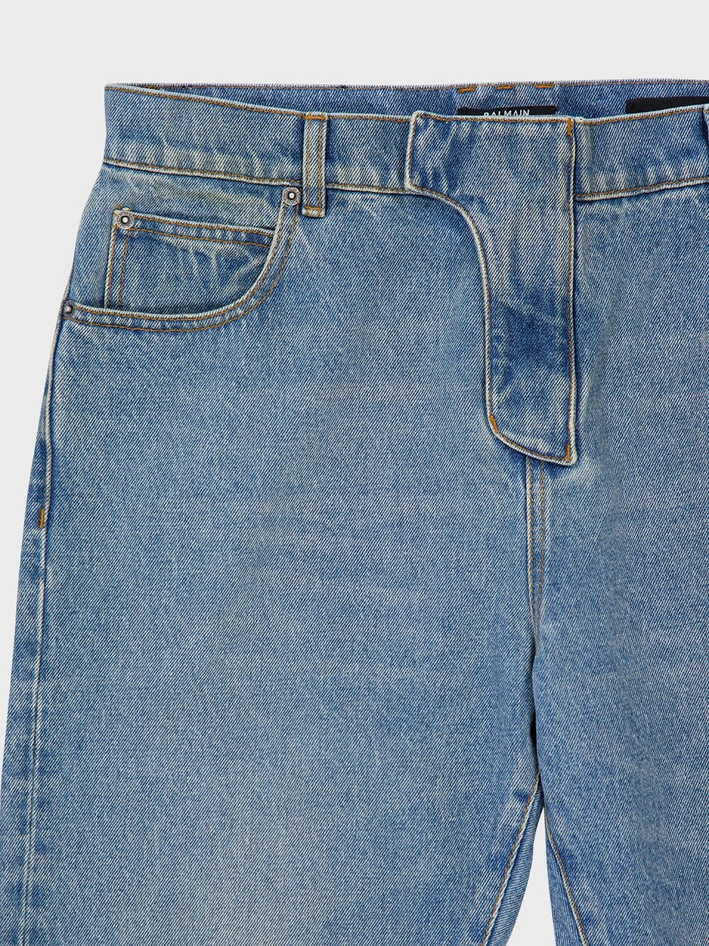 Blue Regular-Fit Denim Jeans