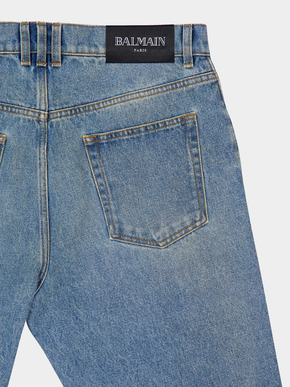 Blue Regular-Fit Denim Jeans