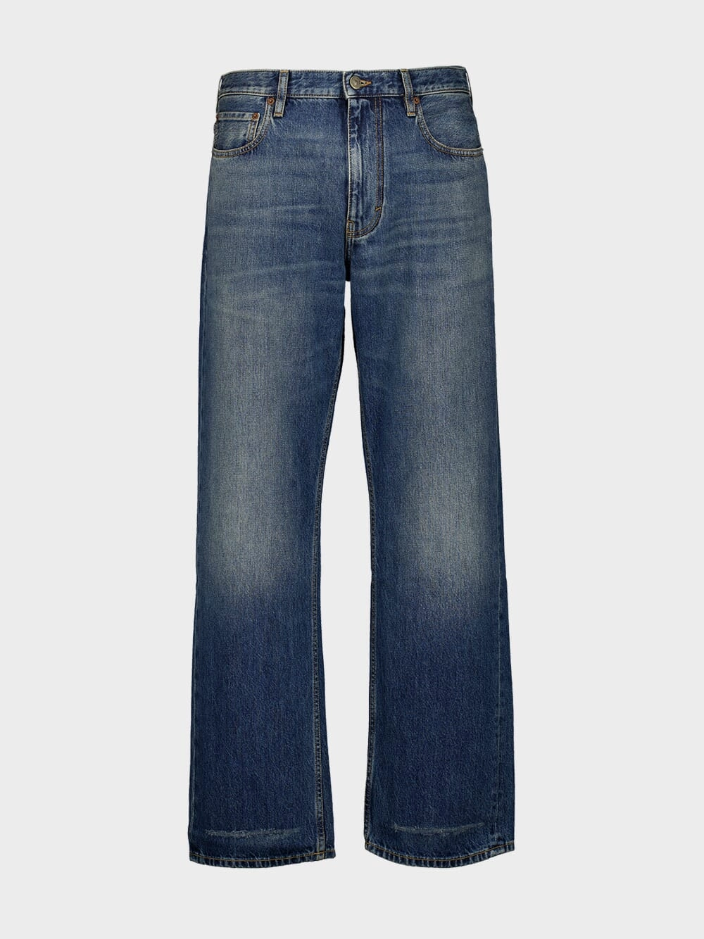 Blue Straight-Leg Jeans Bottoms Mens - cheap mens shorts online