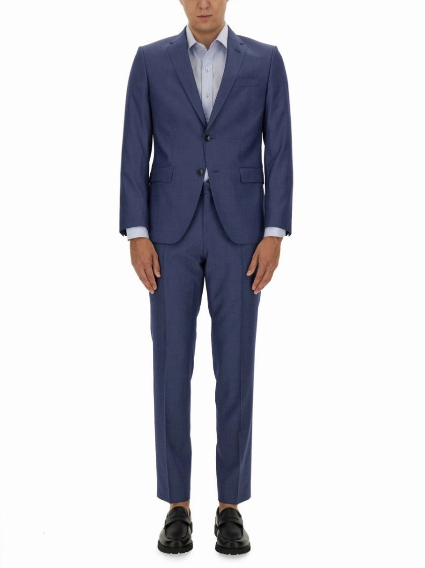 Blue Tailored Slim Fit Suit