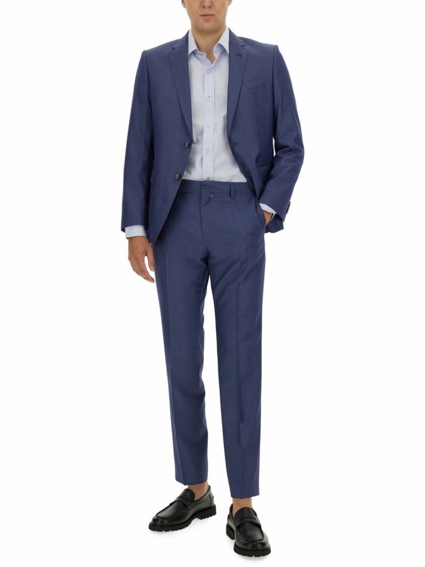 Blue Tailored Slim Fit Suit