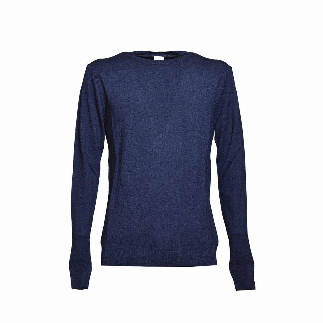 Blue Wool Crewneck Sweater designer sweaters outlet