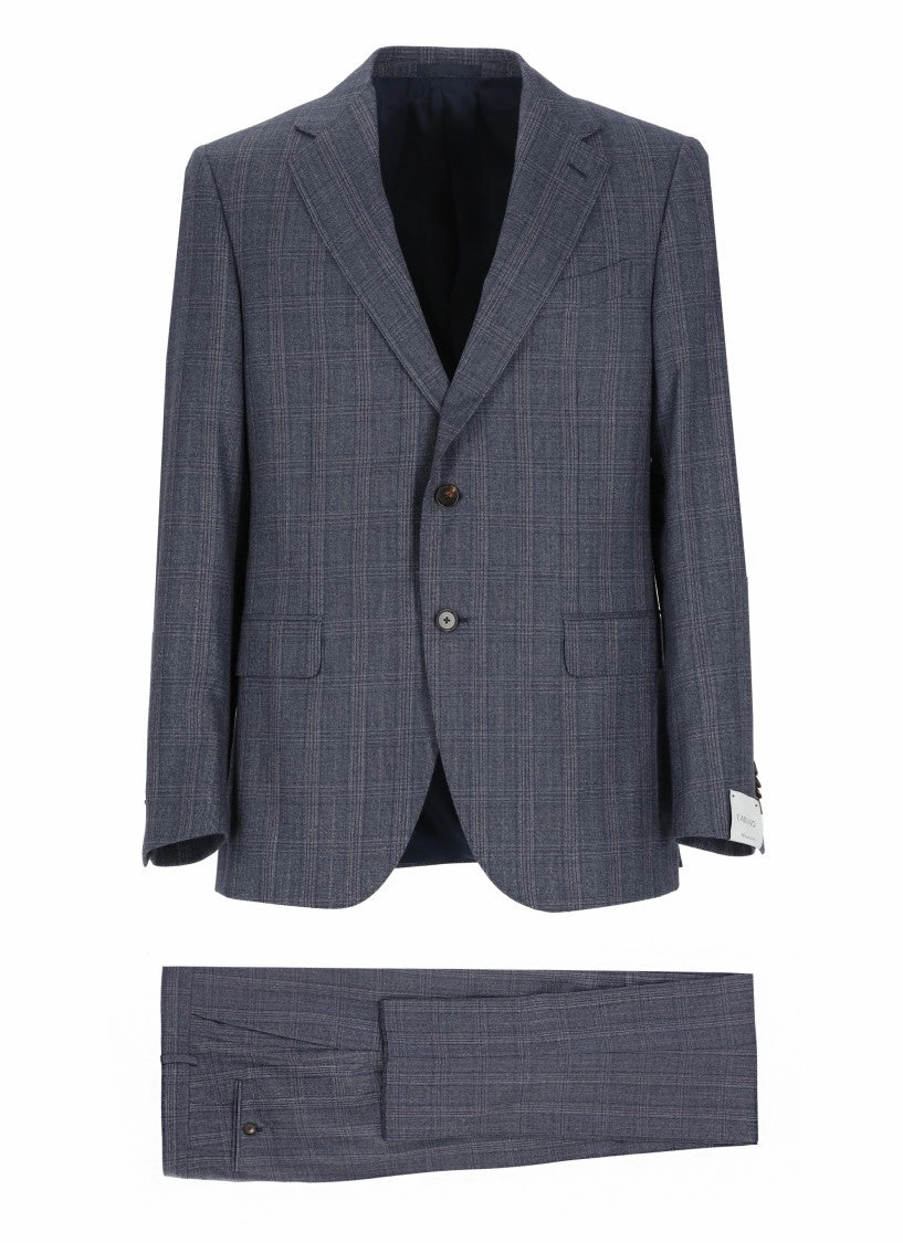 Blue Wool Suit
