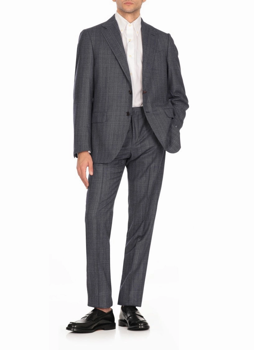 Blue Wool Suit