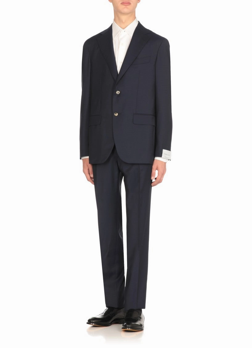 Blue Wool Suit