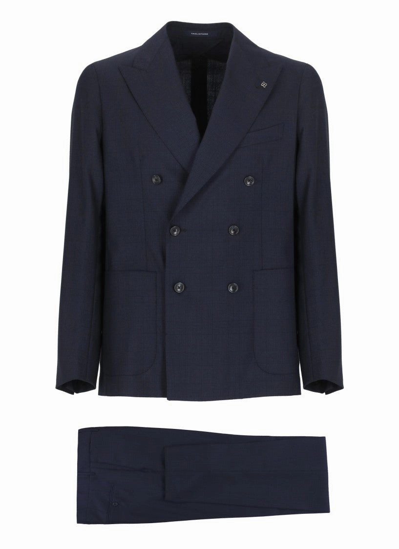 Blue Wool Suit