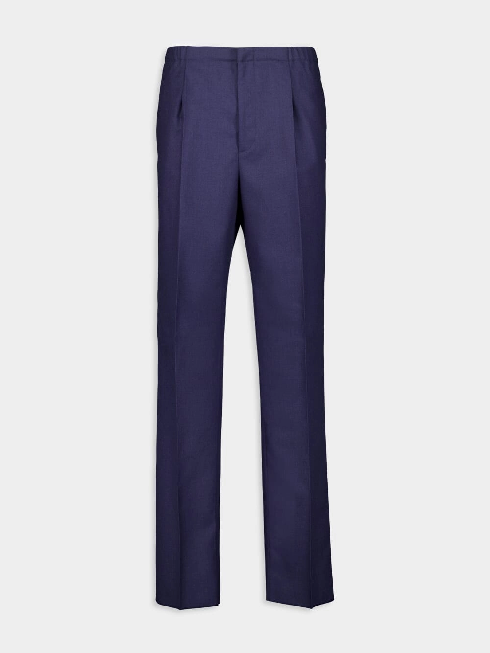 Blue Wool Tailored Trousers Bottoms Mens - cheap mens shorts online