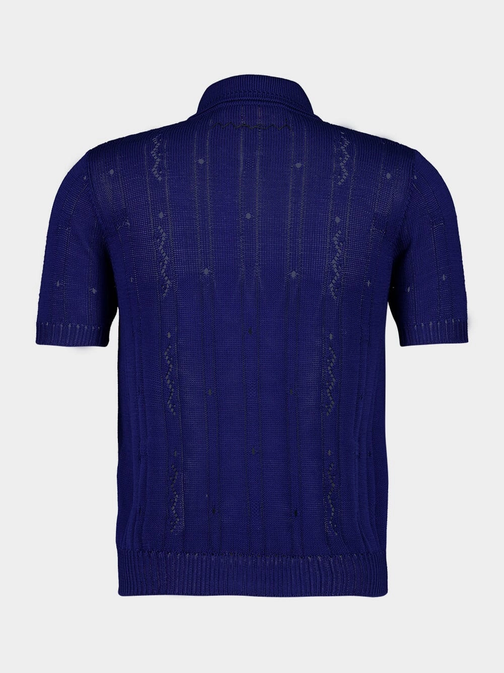 Bluette Knit Cotton Polo Shirt