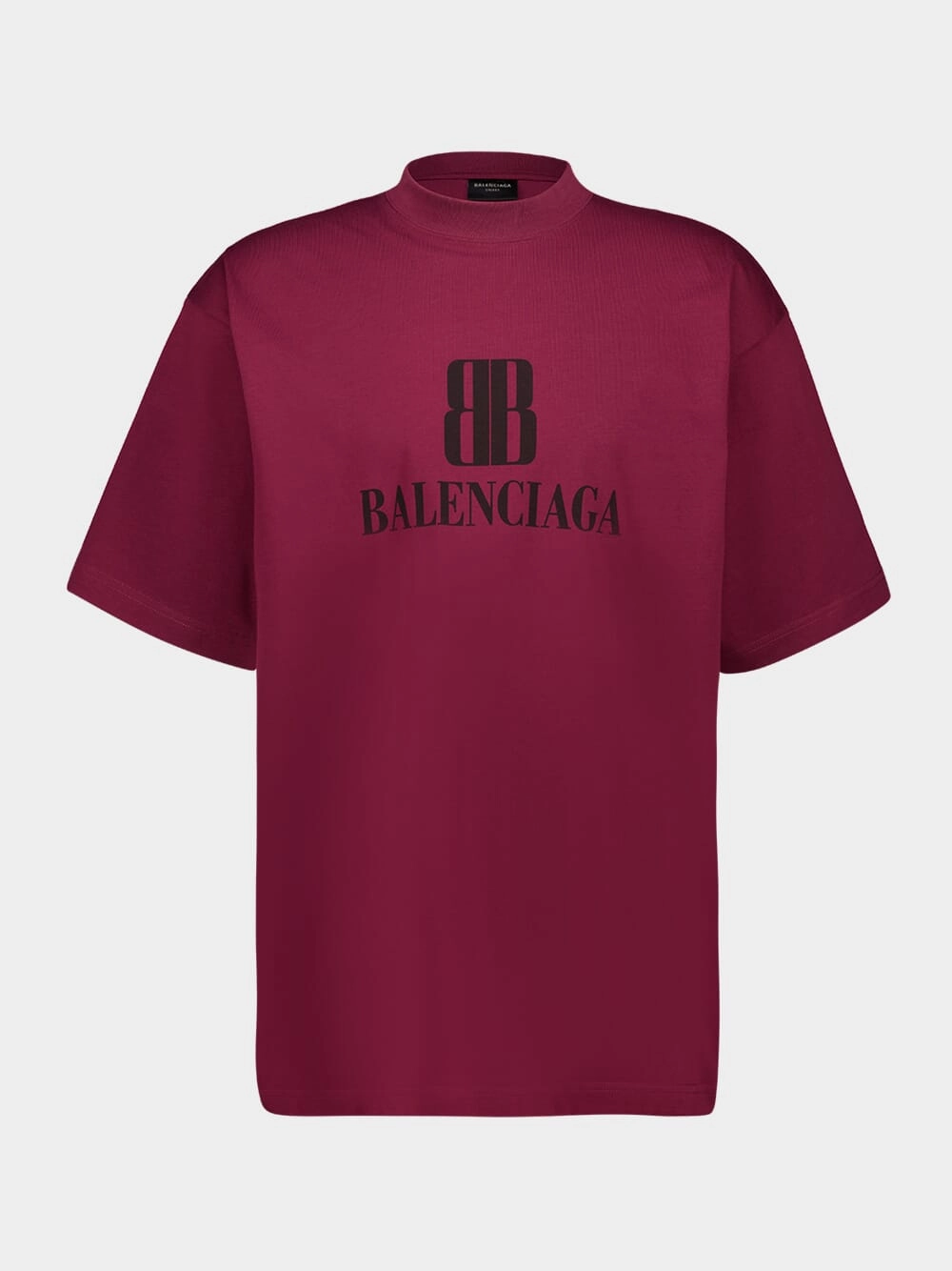 Bordeaux Nano BB Medium Fit T-Shirt Tops Mens - flannel shirts