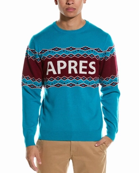 Brodie Cashmere Wool & Cashmere-Blend Sweater chunky knit discount