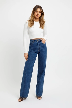 Bronte Wide Leg Jean affordable womens bottoms sale