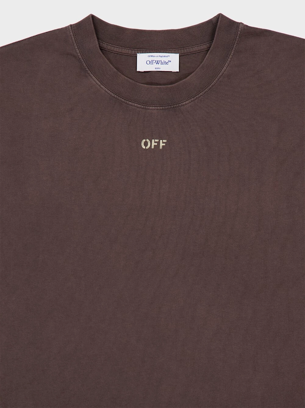 Brown Martyrdom Arrow Cotton T-Shirt