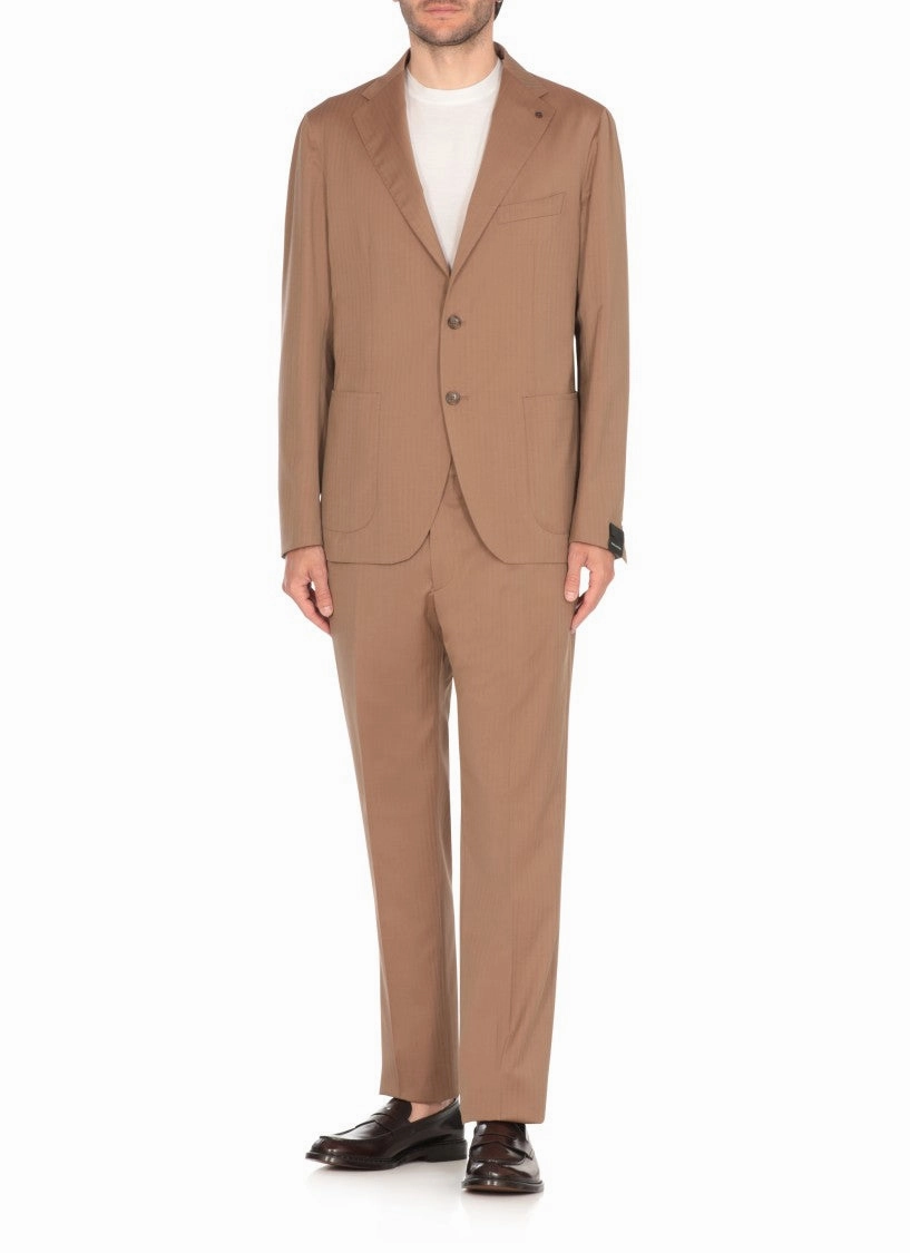Brown Wool Suit
